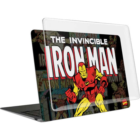 Marvel Classic Comics Iron Man Action Vintage MacBook Air 15in (2023-2025) Case plus Skin